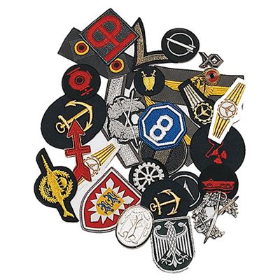 Assortiment d'écussons NATO (50 pièces)