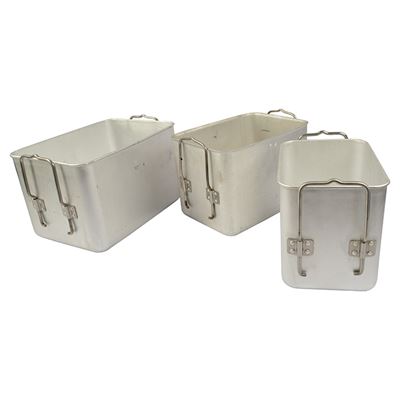 Lot de 3 casseroles pour cuisine de campagne VA-54 pour PK-12