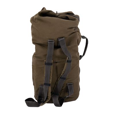 Sac de voyage hongrois MEGA grand format avec sangles dorsales MARRON orig. d'occasion