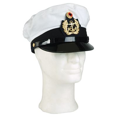 Casquette BW marine avec insigne BLANC d'occasion