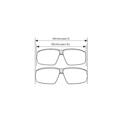 Lunettes de soleil i-3 NOIRES UVEX 919002 2