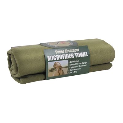 Serviette MICROFIBRE OLIVE DRAB