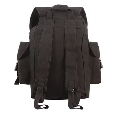 Sac à dos en toile OUTFITTER NOIR ROTHCO 9202 3
