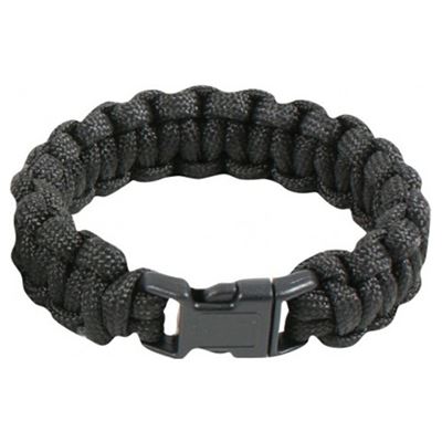 Bracelet SURVIVAL PARACORD NOIR