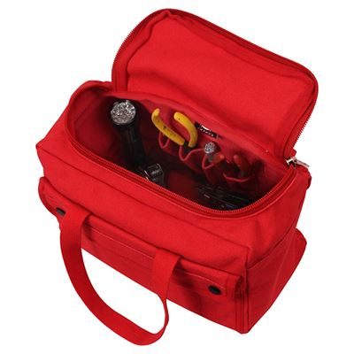 Sacoche MECHANICS TOOL petite ROUGE ROTHCO 9261 2