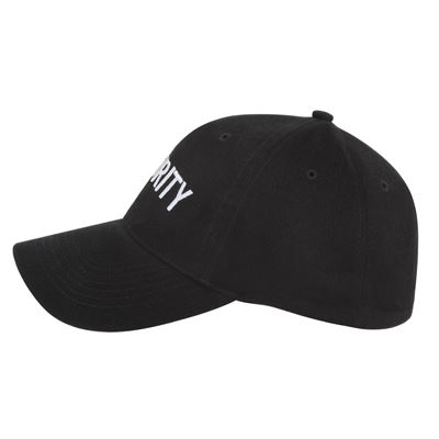Casquette de baseball blanche avec inscription « SECURITY » en noir ROTHCO 9282 2