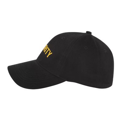 Casquette de baseball jaune avec inscription « SECURITY » NOIR ROTHCO 9284 2