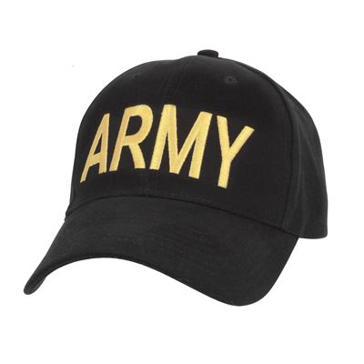 Casquette de baseball ARMY NOIRE