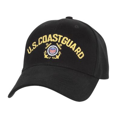 Casquette U.S. COAST GUARD baseball NOIRE
