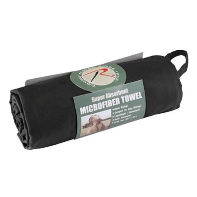 Serviette MICROFIBRE NOIRE