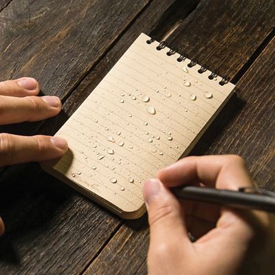 Bloc waterproof TOP-SPIRAL 3x5" petit cahier GRASS RITE IN THE RAIN RR-RG935T 2