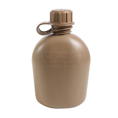 Bouteille de terrain originale US 1Qt. en plastique COYOTE