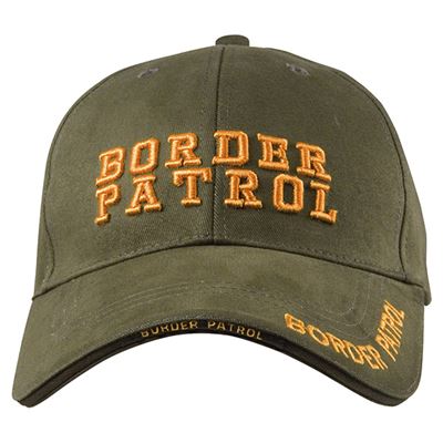Casquette DELUXE BORDER PATROL baseball VERTE ROTHCO 9368 2