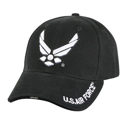 Casquette DELUXE NEW WING AIR FORCE baseball NOIRE