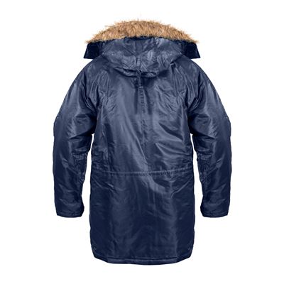 Veste pilote américaine type N-3B longue BLEUE ROTHCO 9394 3