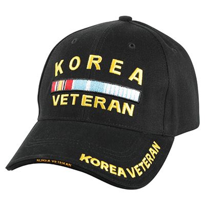 Casquette DELUXE KOREA VETERAN baseball NOIRE
