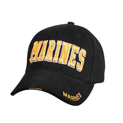 Casquette DELUXE MARINES baseball NOIRE