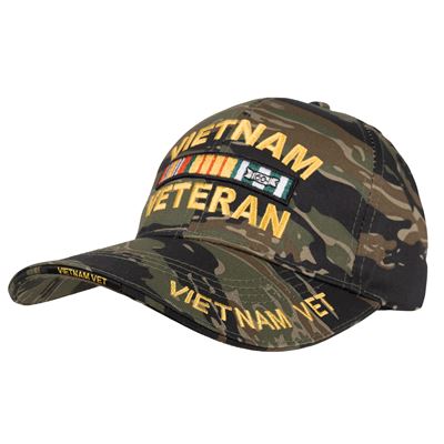 Casquette DELUXE VIETNAM VETERAN baseball TIGER STRIPE