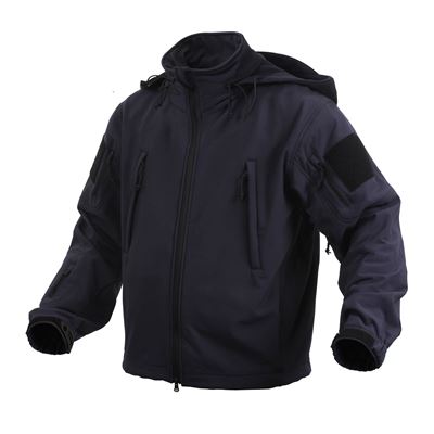 Veste TACTICAL à capuche softshell BLEU FONCÉ ROTHCO 9511 2