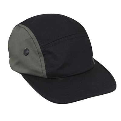 Casquette avec aérations latérales VERTE/NOIRE