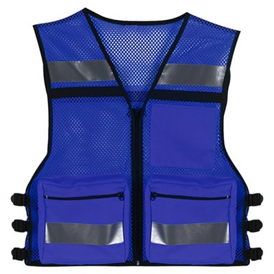 Gilet réfléchissant EMS BLEU