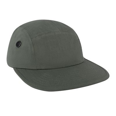 Casquette avec aérations latérales rip-stop VERTE