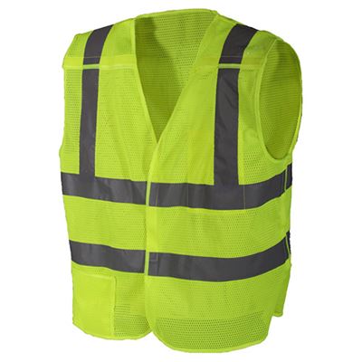Gilet réfléchissant JAUNE