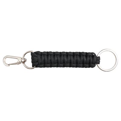 Porte-clés PARACORD NOIR