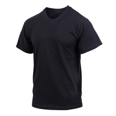 T-shirt fonctionnel Moisture Wicking à manches courtes NOIR