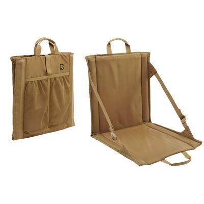 Coussin FOLDABLE pliable CAMEL SABLE BRANDIT 9637-70 3
