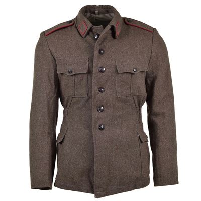 Veste en laine bulgare MARRON