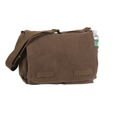 Sac à bandoulière VINTAGE 38 x 28 x 15 cm MARRON