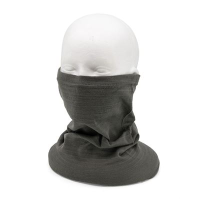 Nákrčník rakouský pletený šedý