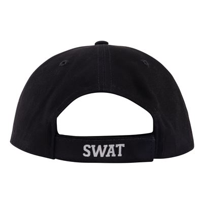 Casquette de baseball DELUXE avec broderie SWAT NOIRE ROTHCO 9722 2
