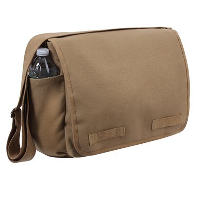 Sac à bandoulière VINTAGE 38 x 28 x 15 cm COYOTE