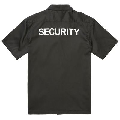 Chemise US SECURITY à manches courtes NOIRE BRANDIT 9762-2 3