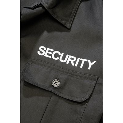 Chemise US SECURITY à manches courtes NOIRE BRANDIT 9762-2 5
