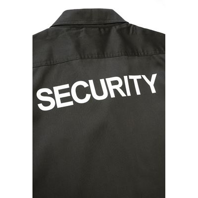 Chemise US SECURITY à manches courtes NOIRE BRANDIT 9762-2 2