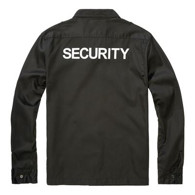 Chemise US SECURITY à manches longues NOIRE BRANDIT 9763-2 3