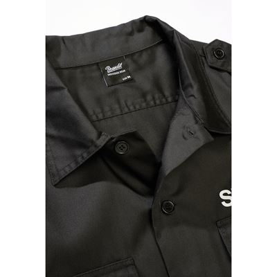 Chemise US SECURITY à manches longues NOIRE BRANDIT 9763-2 4