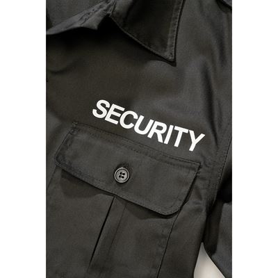 Chemise US SECURITY à manches longues NOIRE BRANDIT 9763-2 5