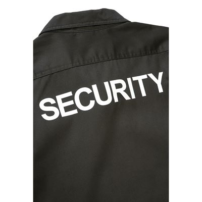 Chemise US SECURITY à manches longues NOIRE BRANDIT 9763-2 2