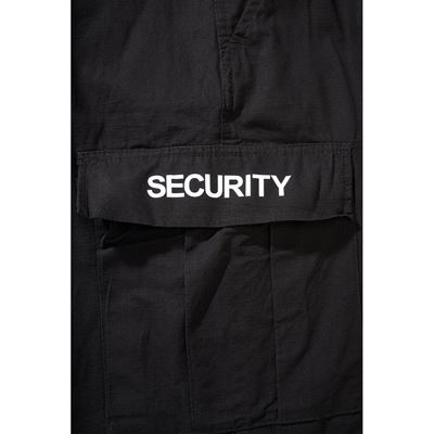 Short US BDU SECURITY rip-stop NOIR BRANDIT 9765-2 2