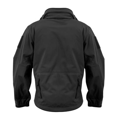 Veste TACTICAL à capuche softshell NOIRE ROTHCO 9767 4