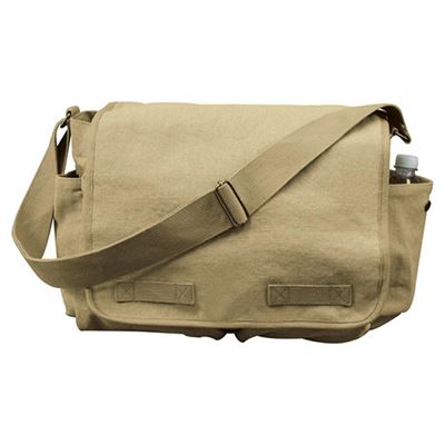 Sac à bandoulière VINTAGE 38 x 28 x 15 cm KHAKI