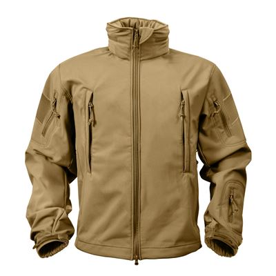 Veste TACTICAL à capuche softshell COYOTE ROTHCO 9867 2