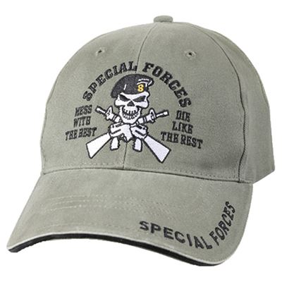 Casquette SPECIAL FORCES vintage VERTE