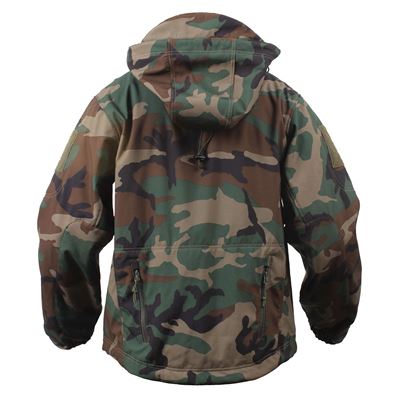 Veste TACTICAL à capuche softshell WOODLAND ROTHCO 9906 3
