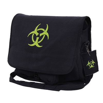 Sac à bandoulière PARATROOPER BIO-HAZARD NOIR