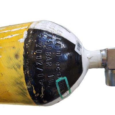 Bouteille en acier sous pression 6 l/300 bars robinet bleu d'occasion ostatní AR-6300-G 5